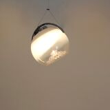 Chrome and frosted glass suspensions by AV Mazzega