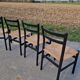 4 Gessef chairs by the Consorzio Sedie Friuli manufacturer.