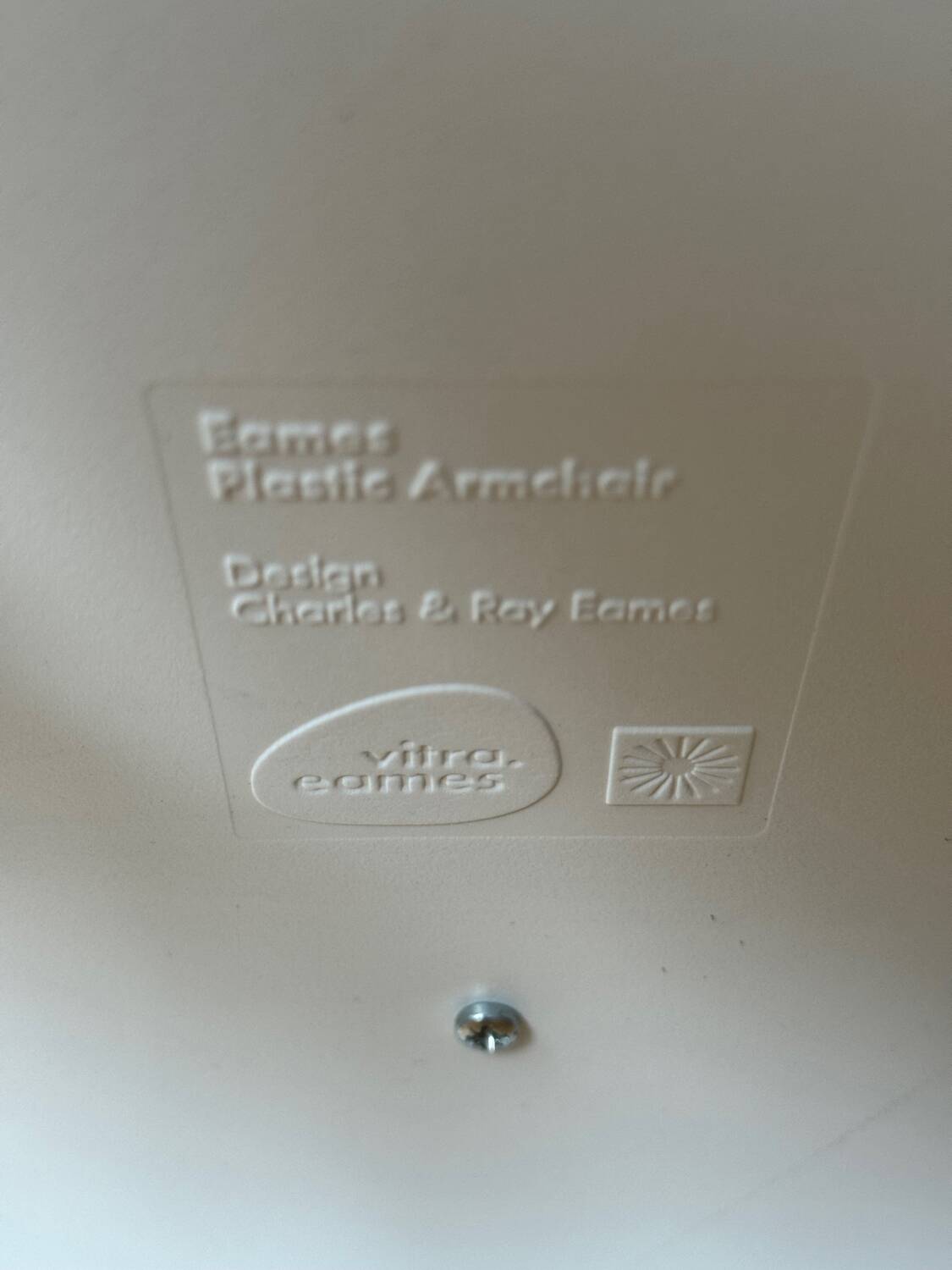 DAW Charles and Ray Eames armchair by Vitra