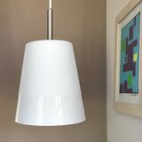Opaline suspension and brushed steel