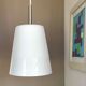 Opaline suspension and brushed steel