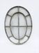 Bull's-eye window from the 19th century in iron (with opening).