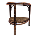 Side table / end table in rattan and caning