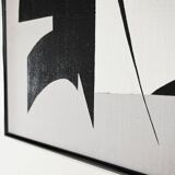 Unknown Artist, Abstract Composition, Acrylic On Canvas.