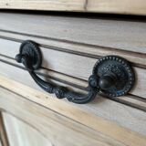 Parisian sideboard in raw wood
