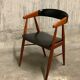 Suite de 3 chaises en teck