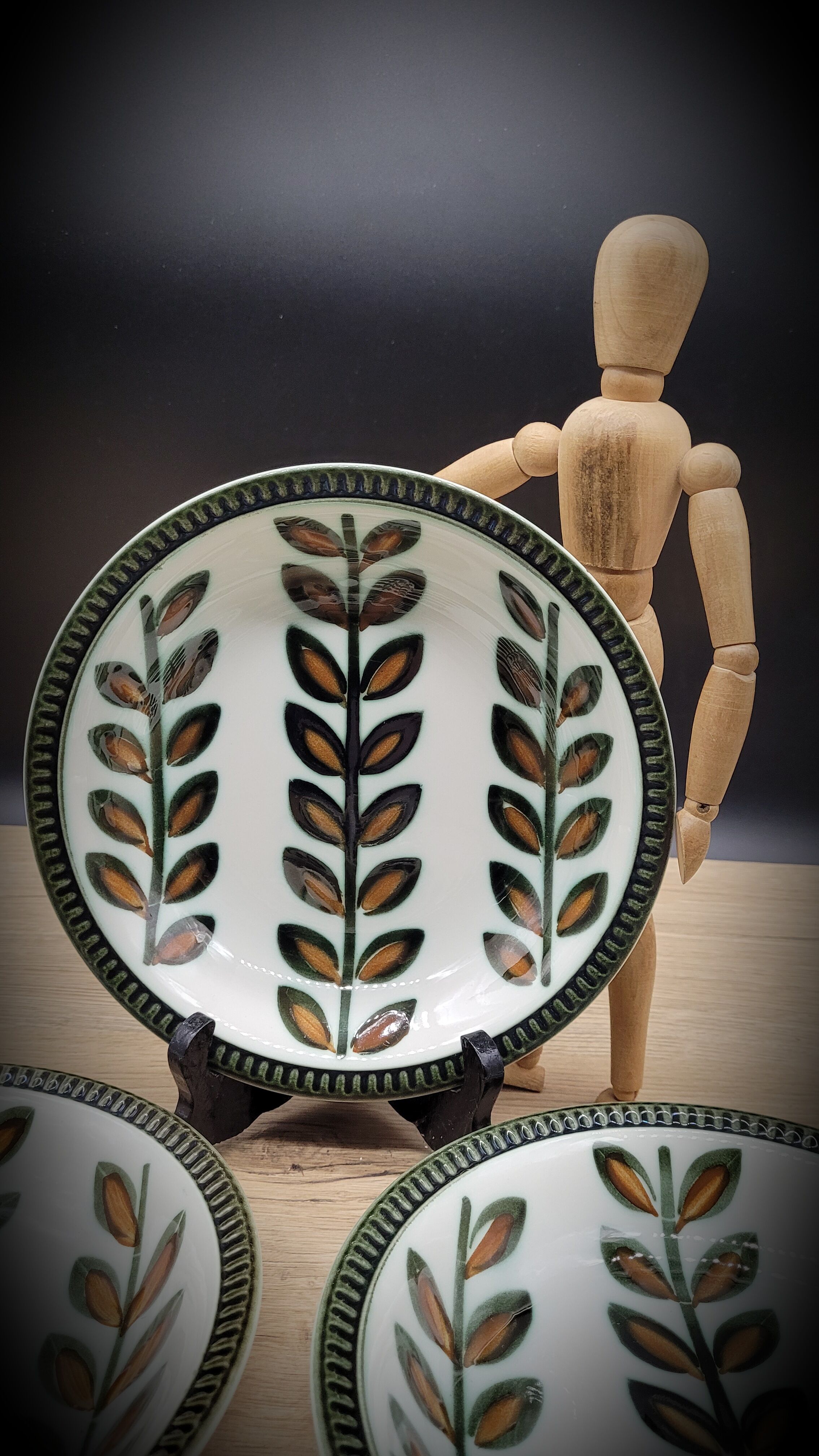 Set 4 plates Rambouillet 1966