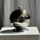 Petit sucrier argenté vintage boule