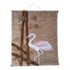 Bird and foliage tapestry stamped from the 70s