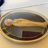 Artillux holy virgin curved glass frame