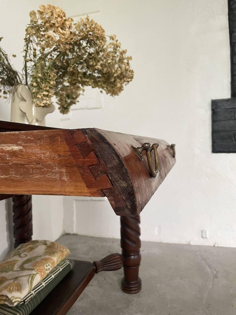Bureau console acajou 1900