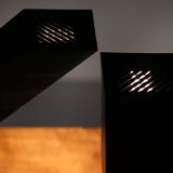 Zig-Zag Lampes de Table Designer Shui L. D. Chan en 1984, Hong-Kong