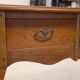 Cherry wood console