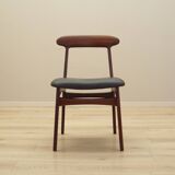 Chaise en teck, design danois, années 1970, production : Danemark