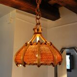 Rattan hanging France 1960