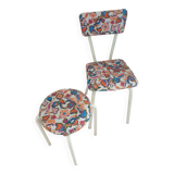 Chair and stool year 50 restyled