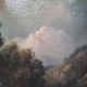 Peinture à l'huile de paysage français du XIXe siècle