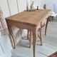 Antique oak side table in Louis XV style
