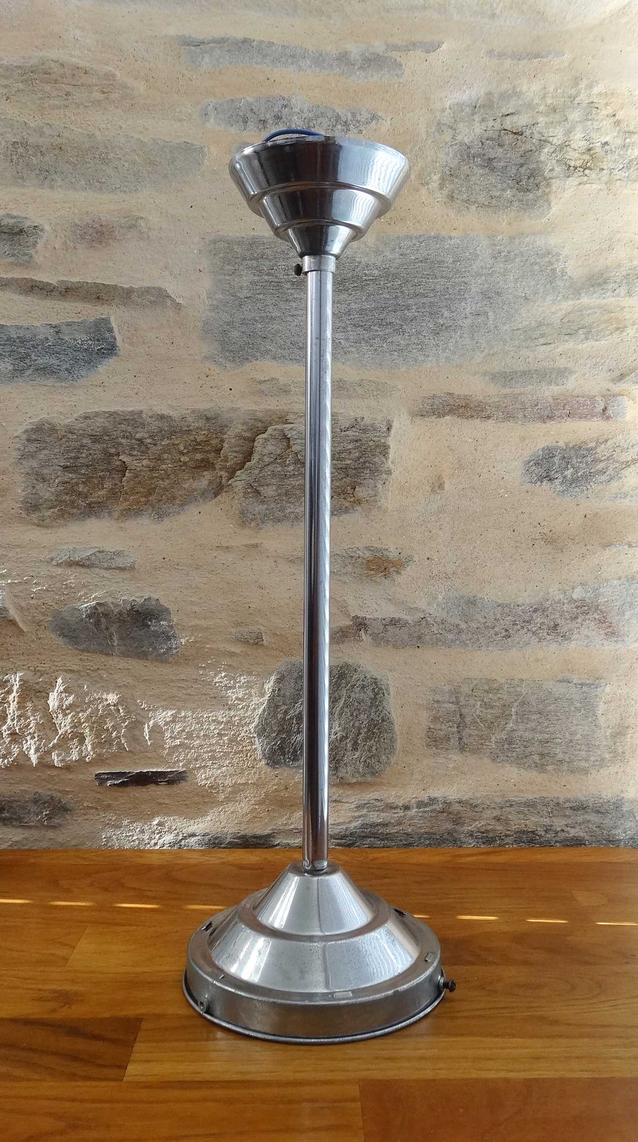 Art deco globe hanging lamp 30 cm