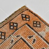 3x12 Soft Red Brown Turkish Runner Rug, 83x365Cm