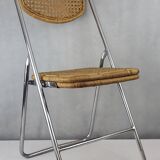 Rattan folding chair 1970