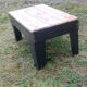 Table-basse industrielle en métal et bois