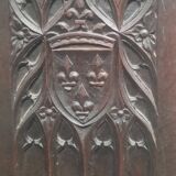 Pair of Gothic credenzas