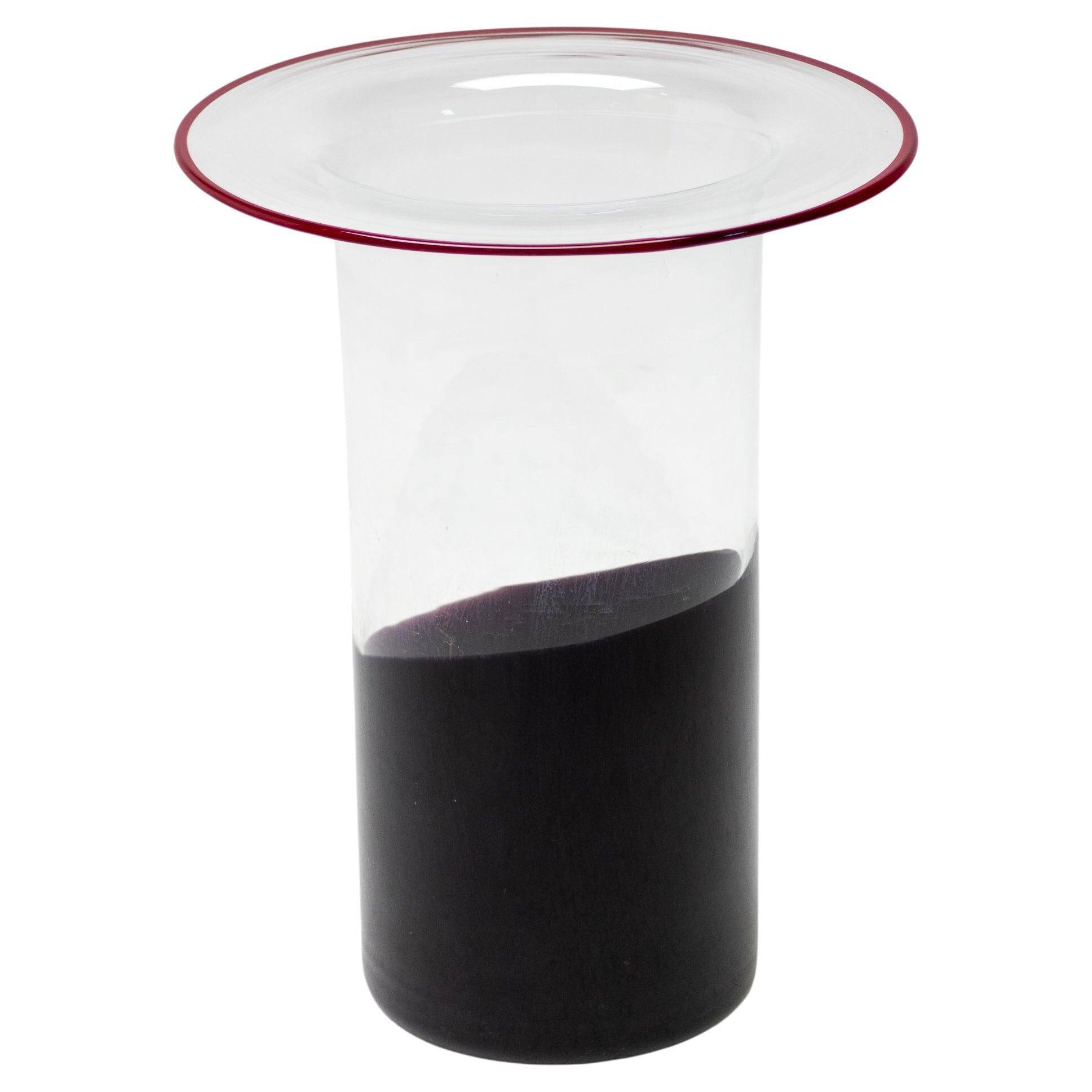 Very large "Chiclos" vase by Renato Toso for Leucos - Italian Murano glass