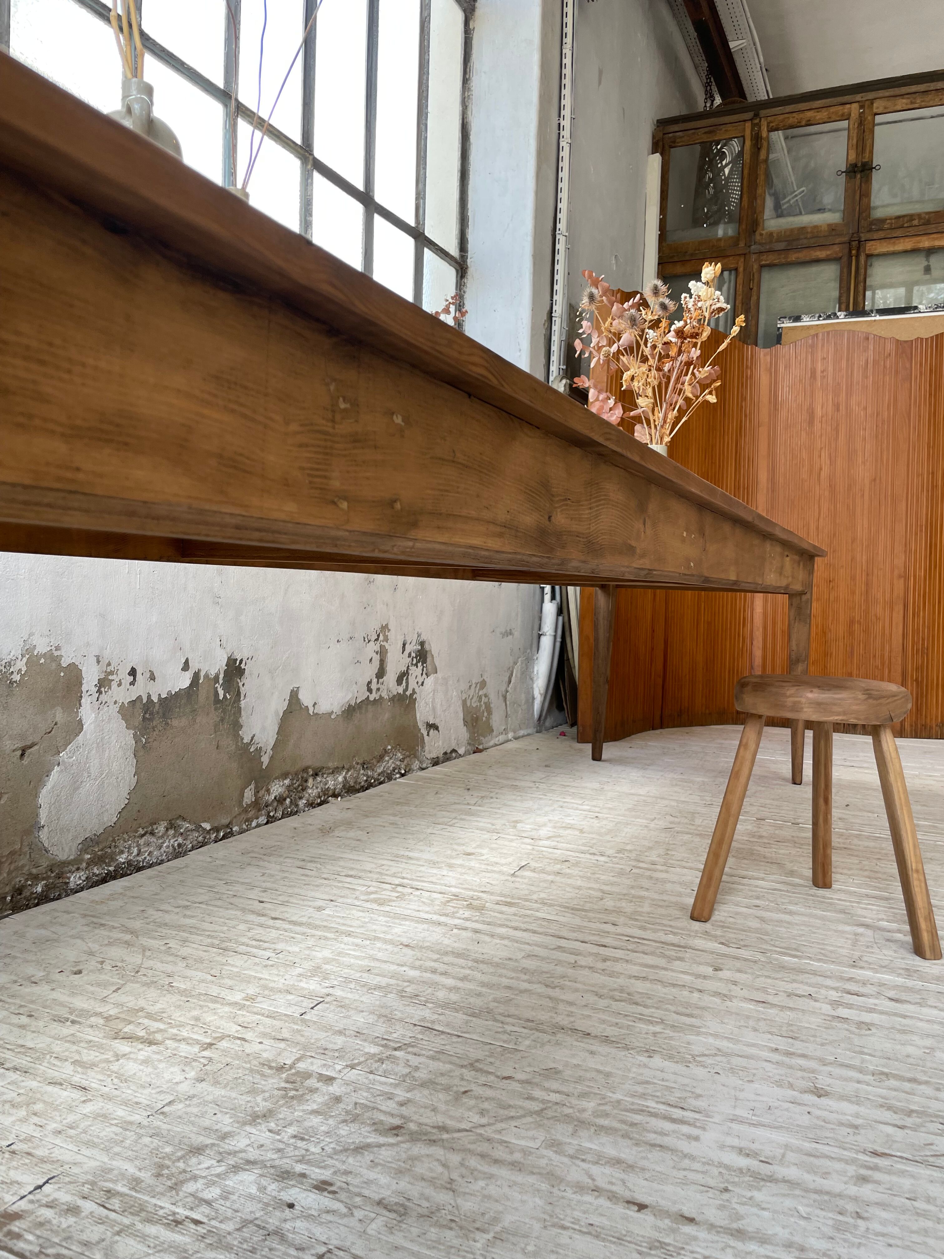 Xxl pine farmhouse table 338cm