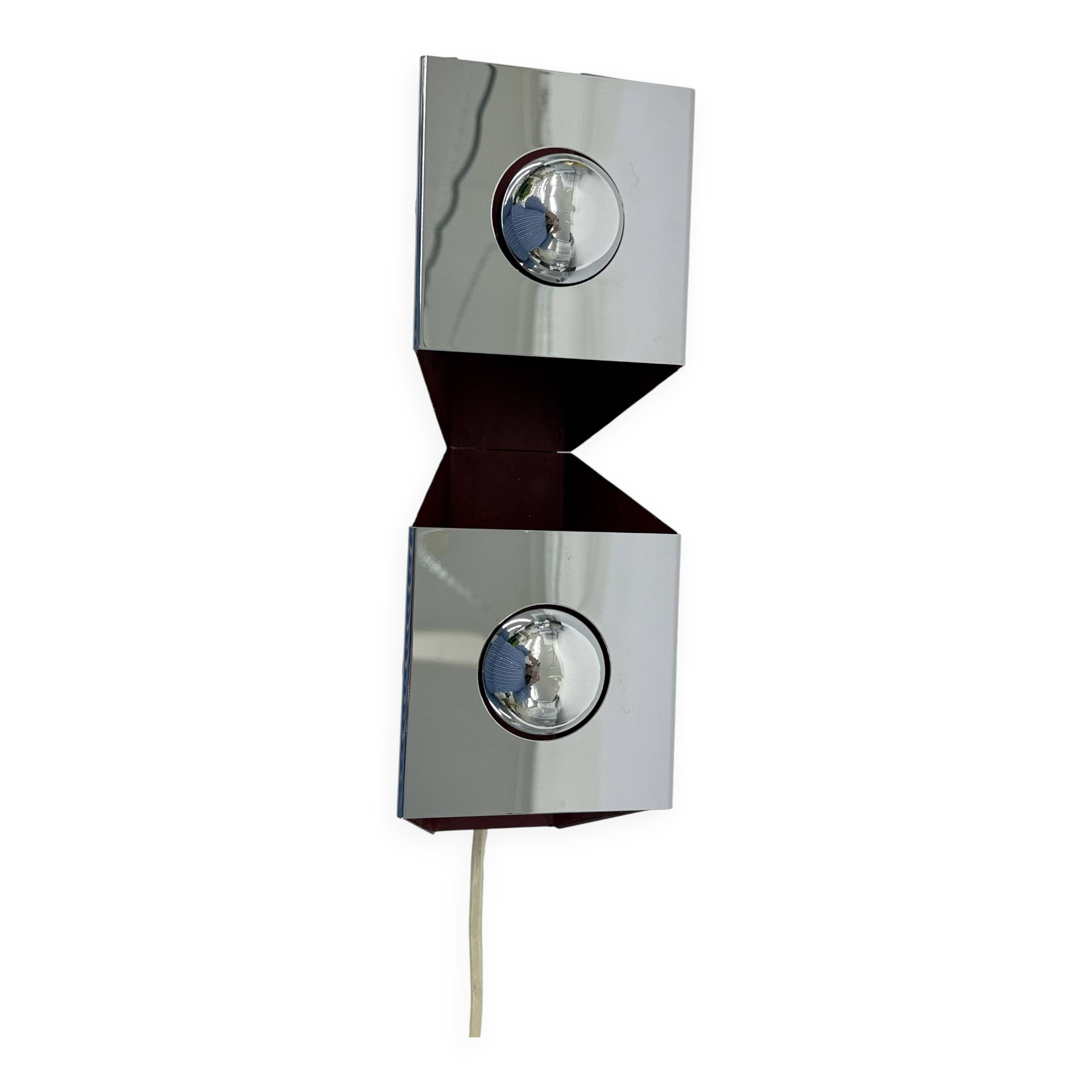Vintage wall lamp space age , 1970s