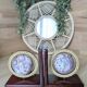 Pair of globe bookends (D-0043)