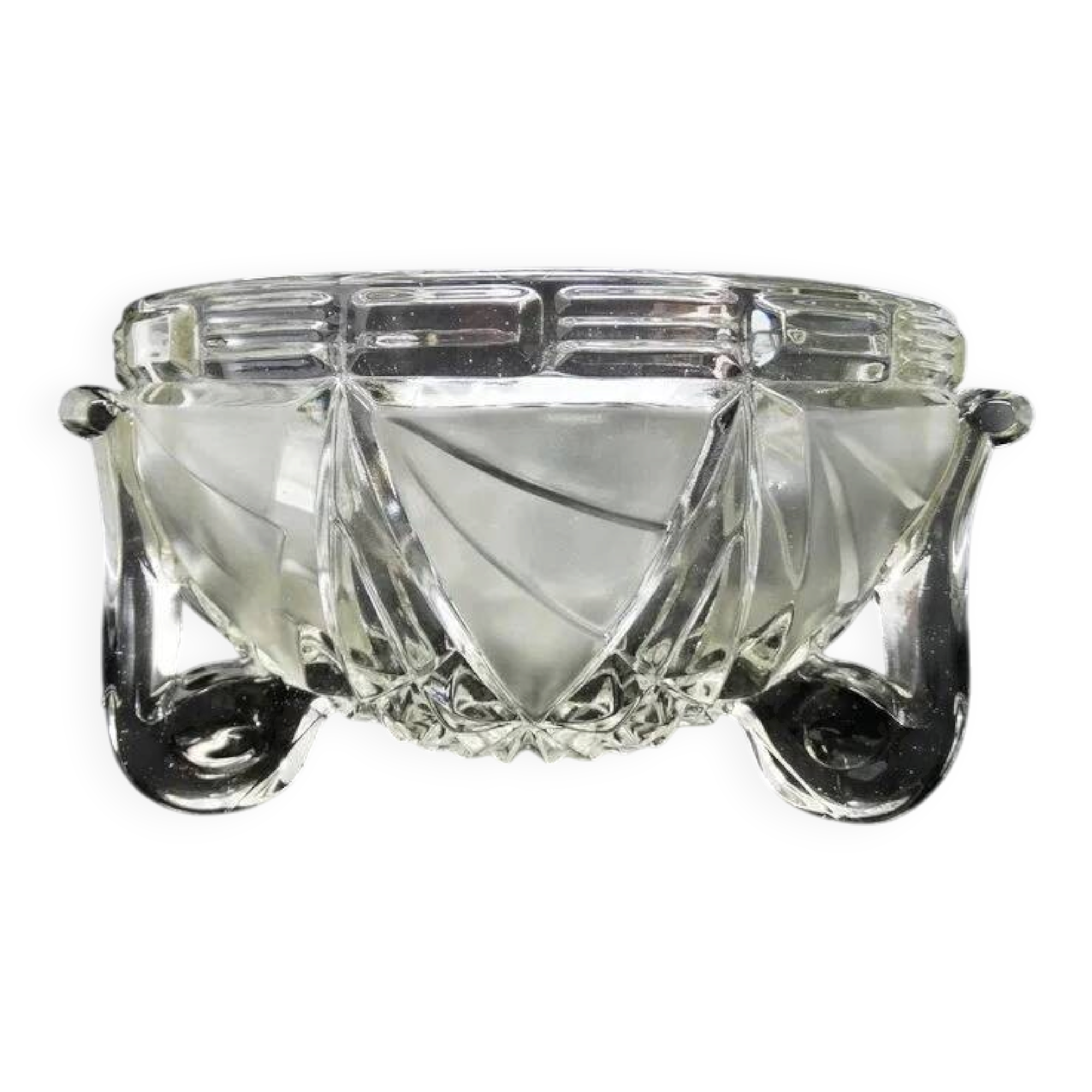 N3b art deco libochovice pinkish bowl