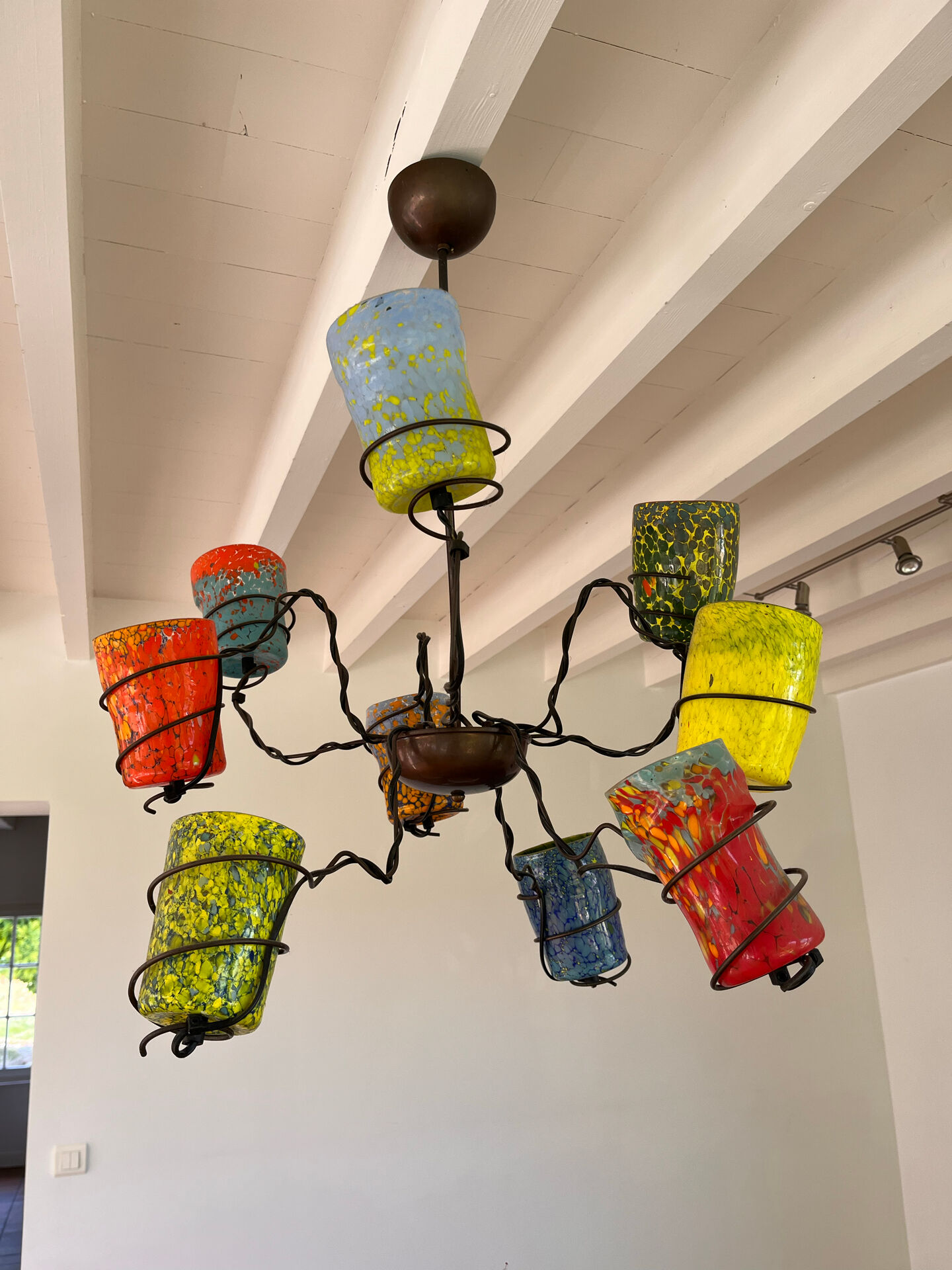 Murano glass luminaire