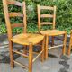 Set of 4 mulched chairs by Georges Robert