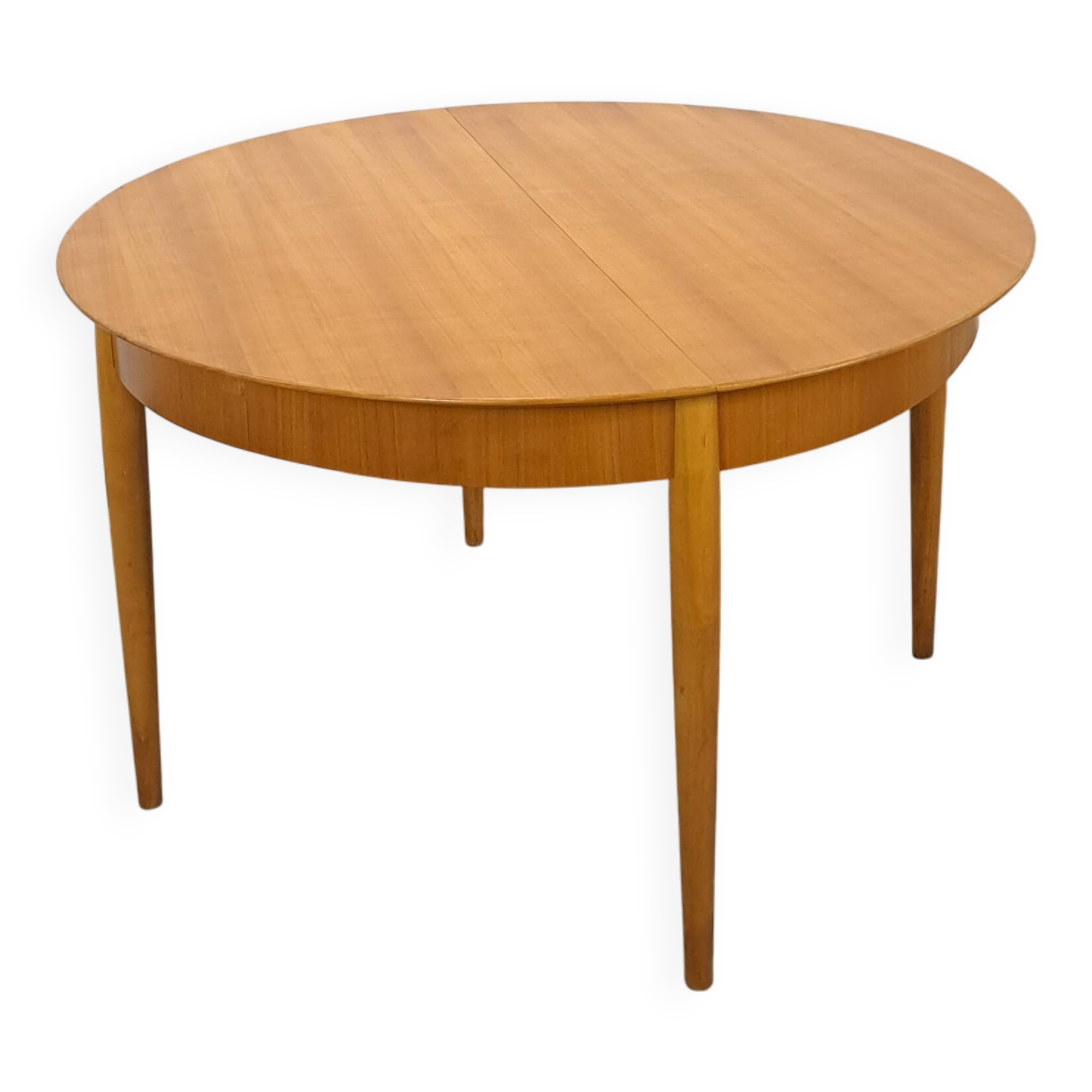 Table à manger ronde extensible Lübke design