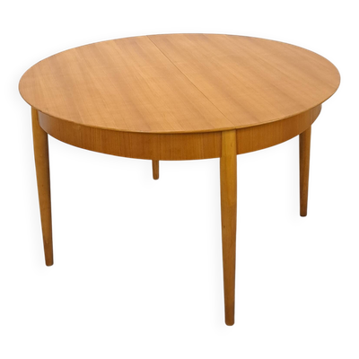 Table à manger ronde extensible Lübke design
