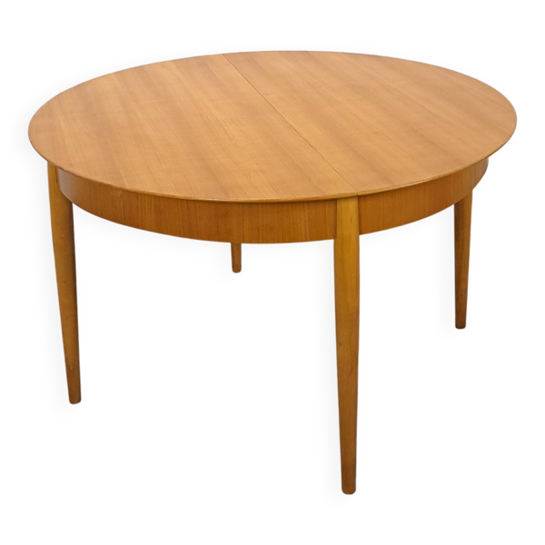 Table à manger ronde extensible Lübke design