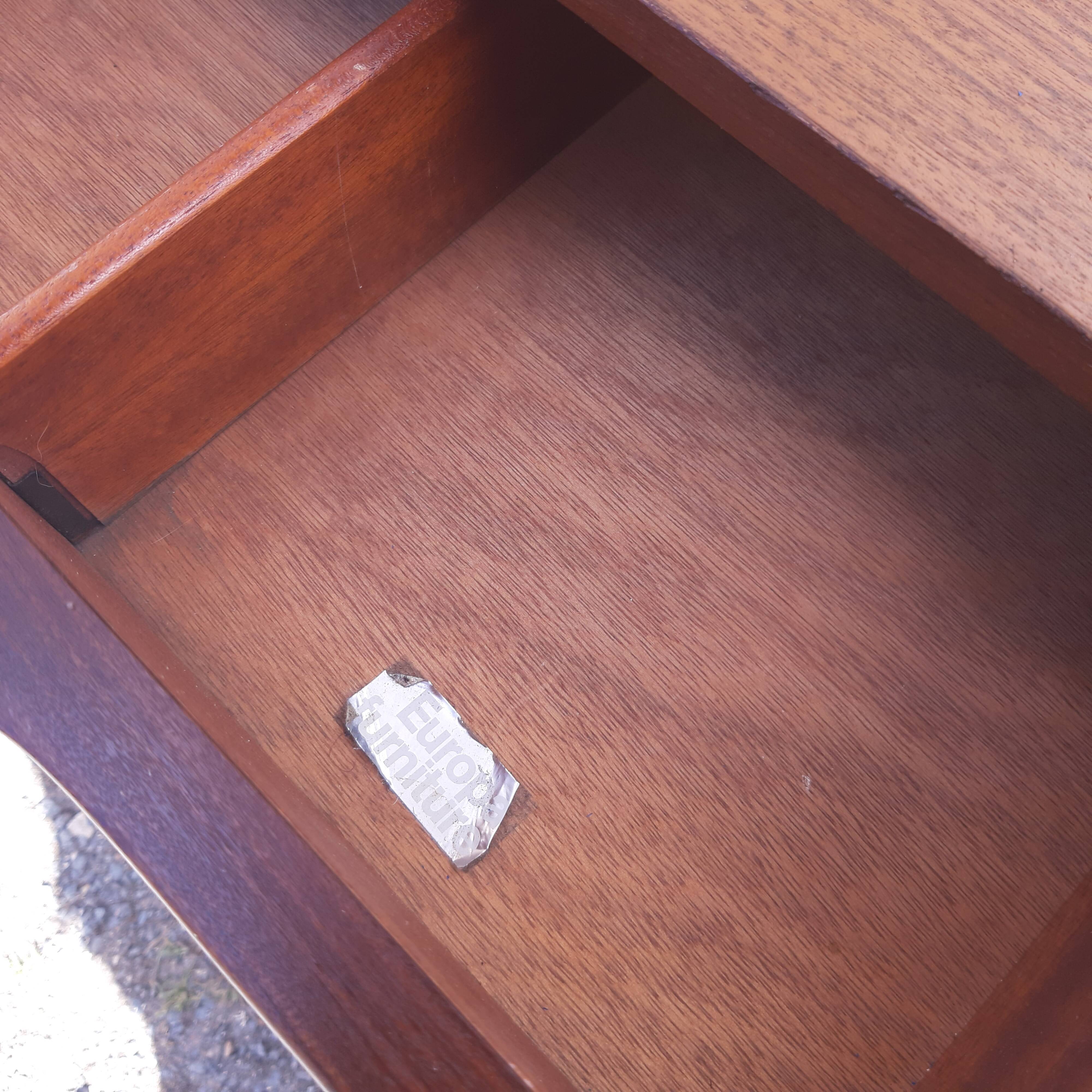 Scandinavian style bedside/chest of drawers, Europa