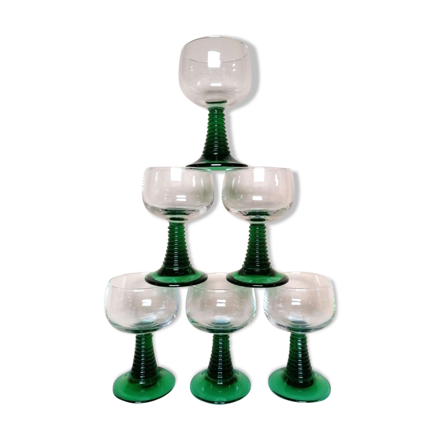 6 glasses of wine Alsace twisted feet