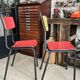 Pair of vintage Formica chairs