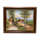 Landscape at the mill painting