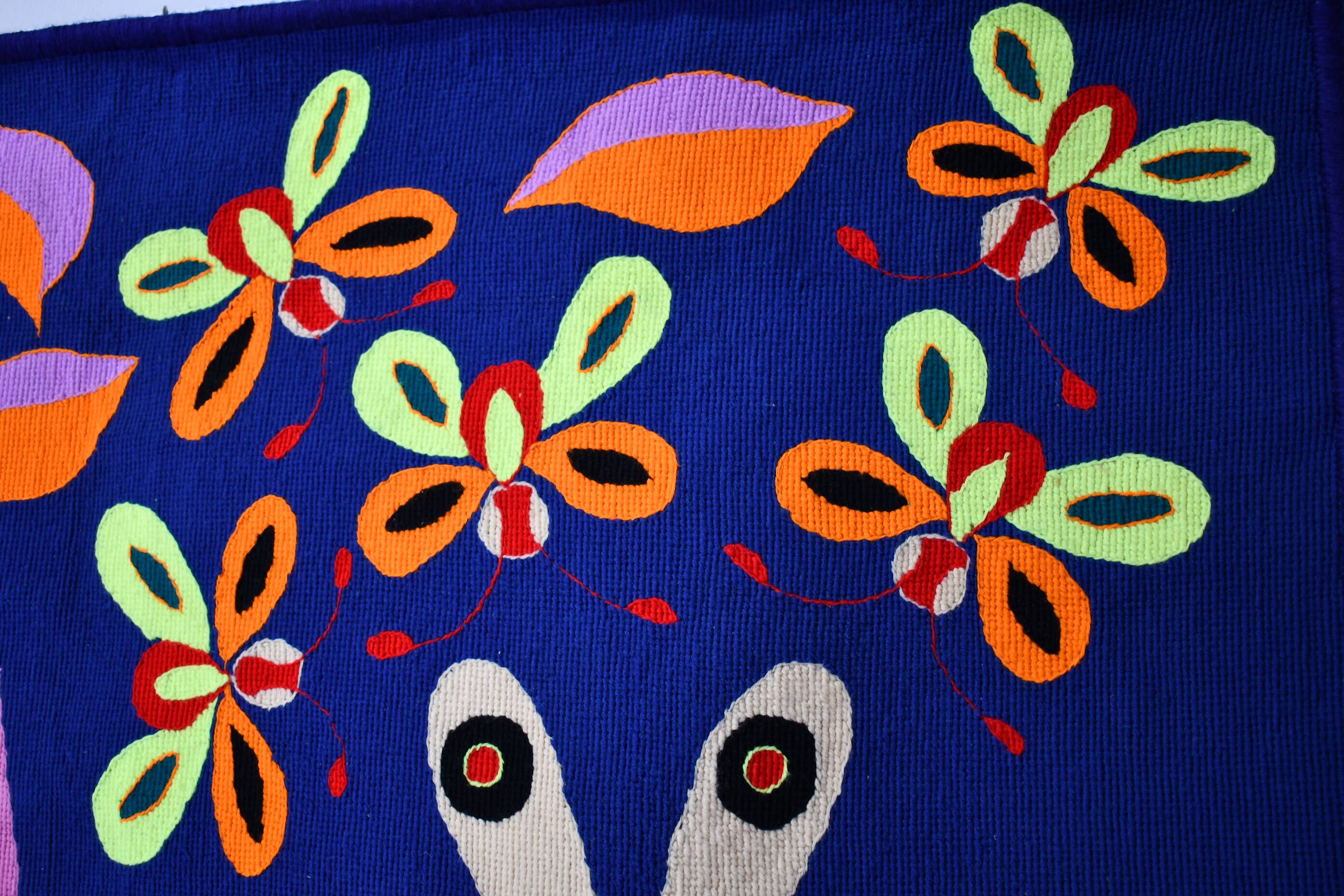 Mid-century Tapestry by Kennedy Bahia. Brazil 1970s