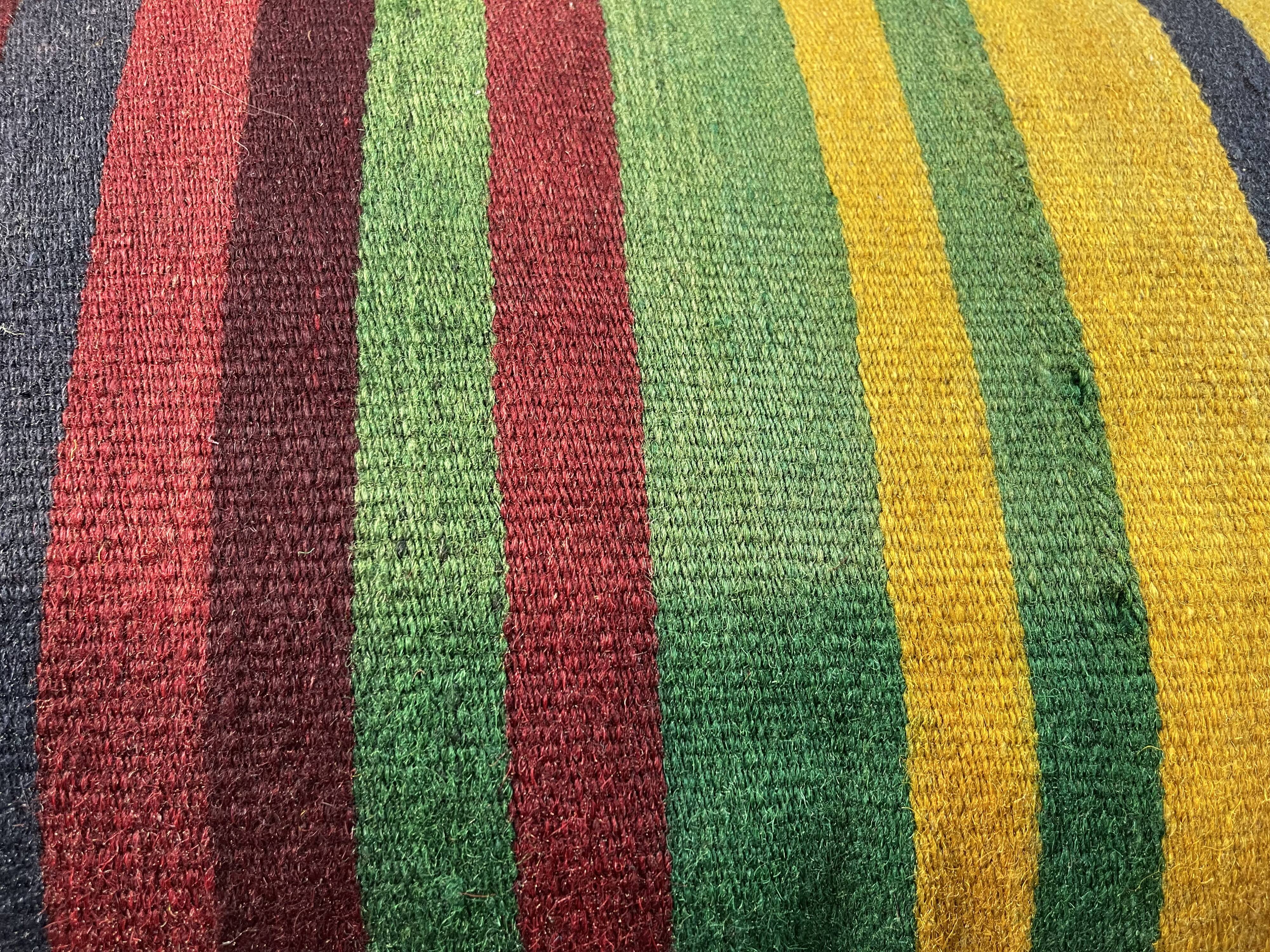 Vintage turkish kilim cushion cover , 120 x 40 cm