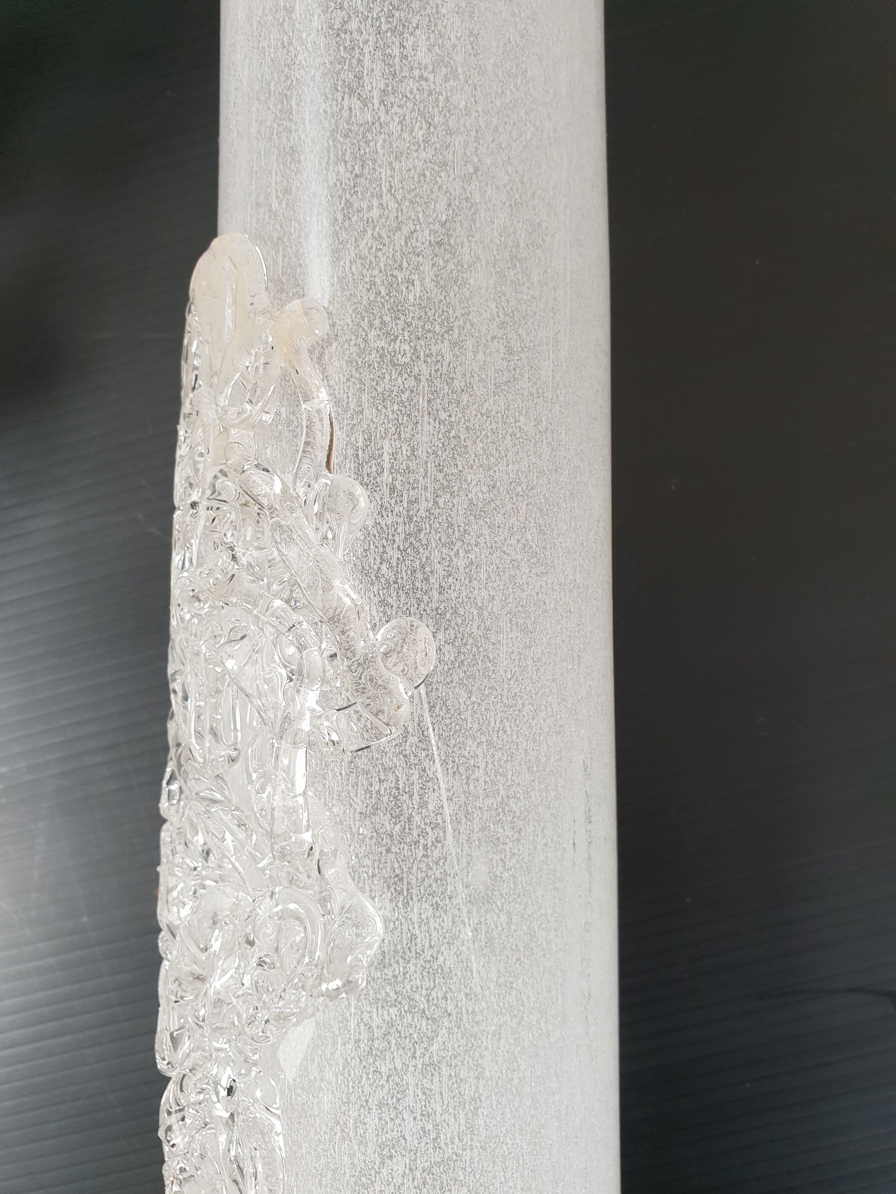 Vintage Murano 1960 Italian glass chandelier