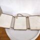 Triptych mirror of Barbier Mirclair design 60s
