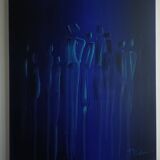 Painting, oil on canvas signed