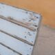 Vintage wooden folding garden chair
