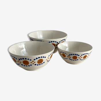 Vintage Bowls DDR - Set of 3, 1960s