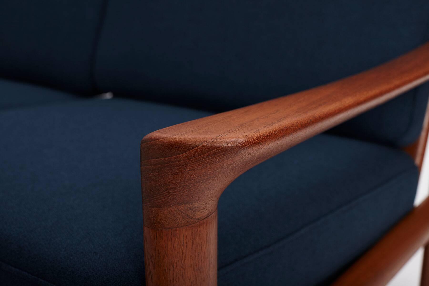 ‘Borneo’ Two-Seat Sofa by Sven Ellekaer for Komfort, Denmark, 1960s
