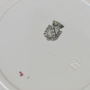 Set of 6 souvenir plates of Lourdes Digoin & Sarreguemines